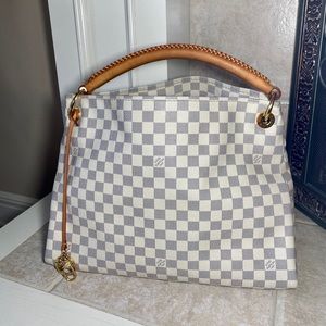 Authentic Louis Vuitton Artsy MM Damier Azur